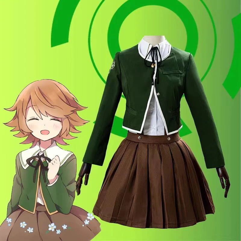 ダンガンロンパ コスプレ 藤崎千尋コススーツ キャンパス制服セット コスプレスーツ