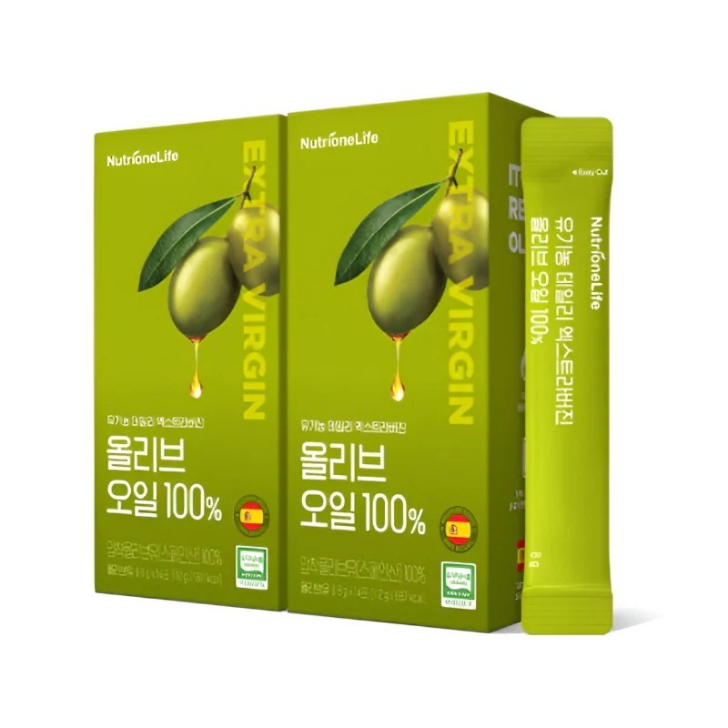 スティック型 オリーブオイル 2箱 全28包 / オーガニック デイリー エクストラバージン オリーブオイル 100%