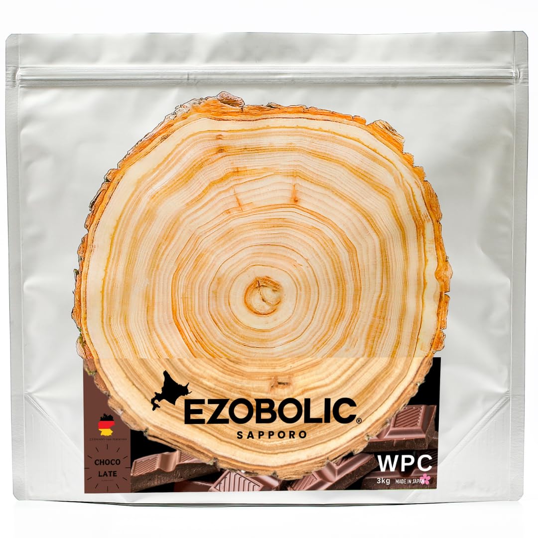 エゾボリック ホエイ プロテイン 3kg チョコレート味 [1食当たり タンパク質 25.2g] 北海道発 プロテイン専門店 EZOBOLIC 国内製造