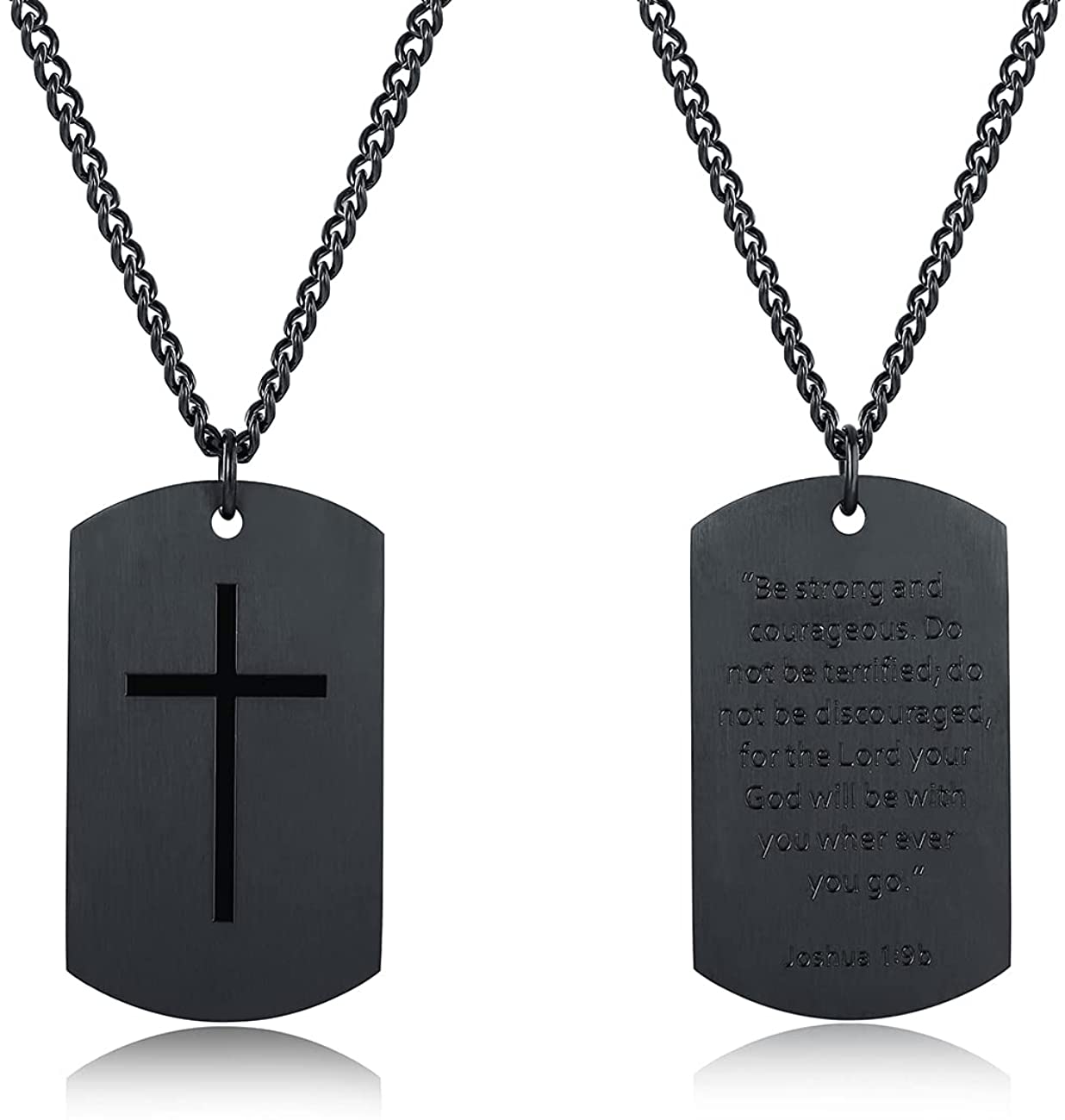 【本日限定価格】 JAYUMO シルバー ブラック 22-24インチ カーブチェーン ネックレス ペ