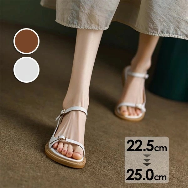サンダル フラットシューズ レディース ぺたんこ おしゃれ かわいい きれいめ 走れる 旅行 履きやすい お洒落なサンダル 歩きやすい ローヒール ぺたんこサンダル 安定感 夏 靴 女性 大人 美脚