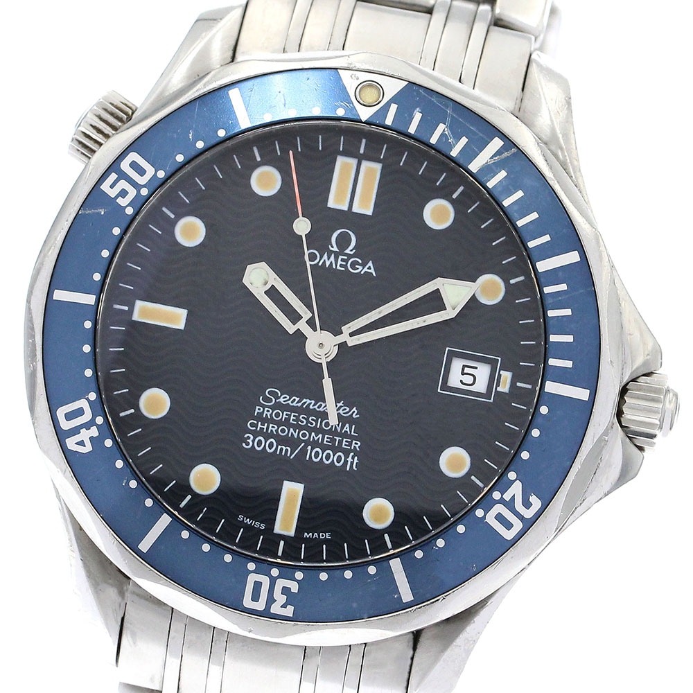 オメガ OMEGA 2531.80 シーマスター300 デイト 自動巻き メンズ _897841【中古】