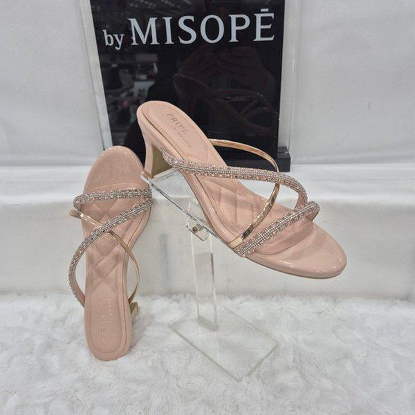 By クロス ホットフィックス スリッパヒール 112HH223TS008 PINK 3_JJ