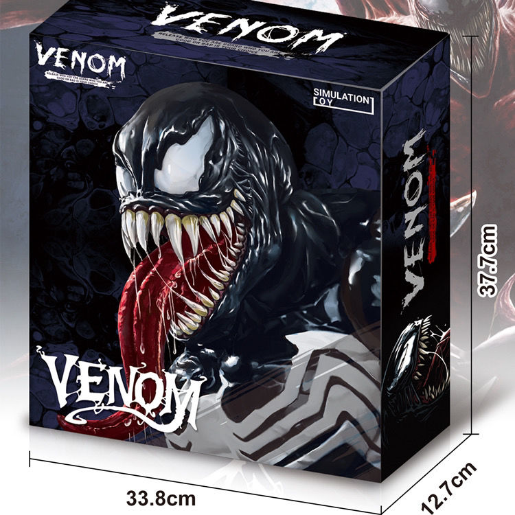 毒スパイダーマン共生体国産版暗黒致命的守護者超大限定版フィギュアギフトボックス
