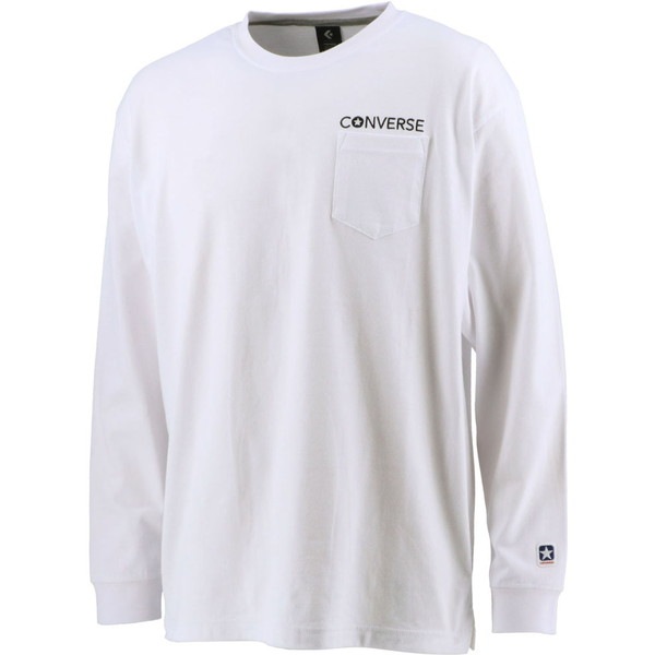 CONVERSE コンバース クルーネックロングスリーブTシャツ 再再販 Tシャツ CA2 マルチスポーツ 最大80%OFFクーポン