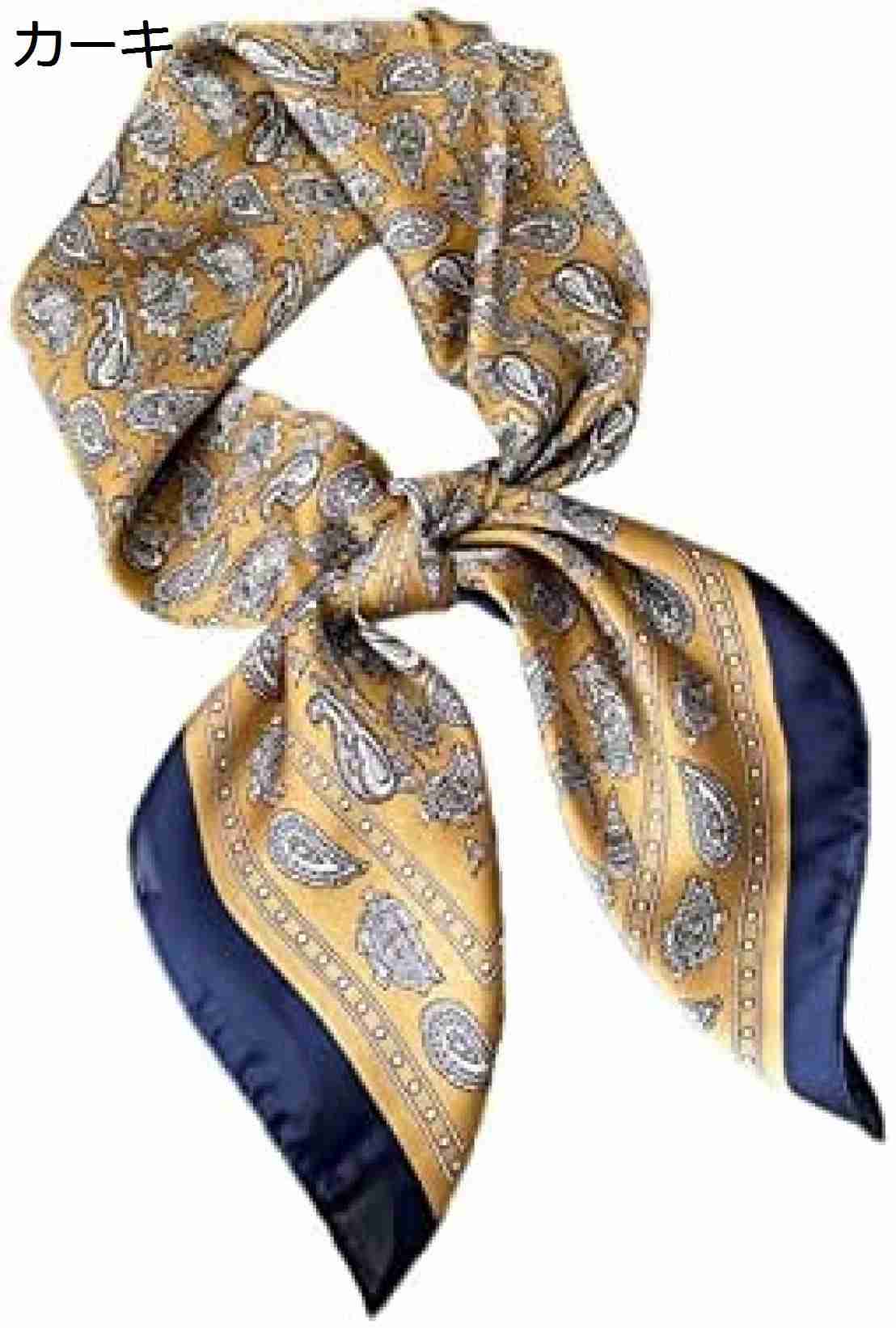 【20%OFFクーポン～】スカーフ レディース 70cm 大判 スクエアスカーフ 薄手 おしゃれ 花柄 柔らか 気質 カジュアル オフィス オールマッチスカーフ 制服用 バッグ飾り ネッカチーフ 春夏