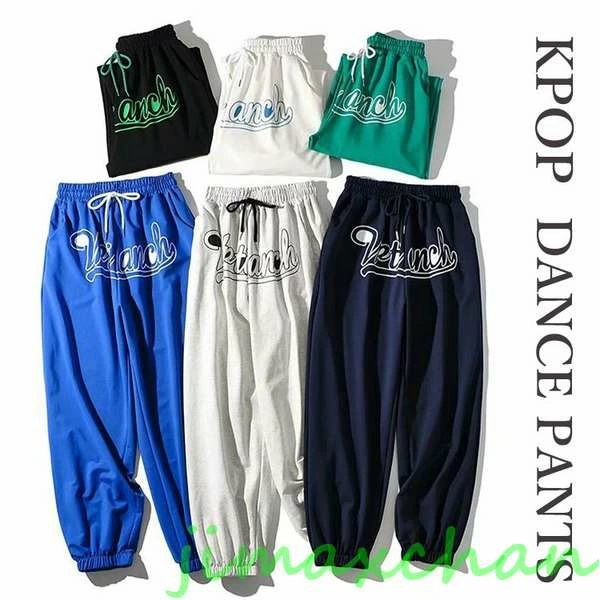 気楽暮らし　ダンス衣装 パンツ レディース ヒップホップ白 ホワイトパンツ S XL ゆったりサイズ ストリー ファッション ダンサーパンツ ジョガー パンツ 5,364円