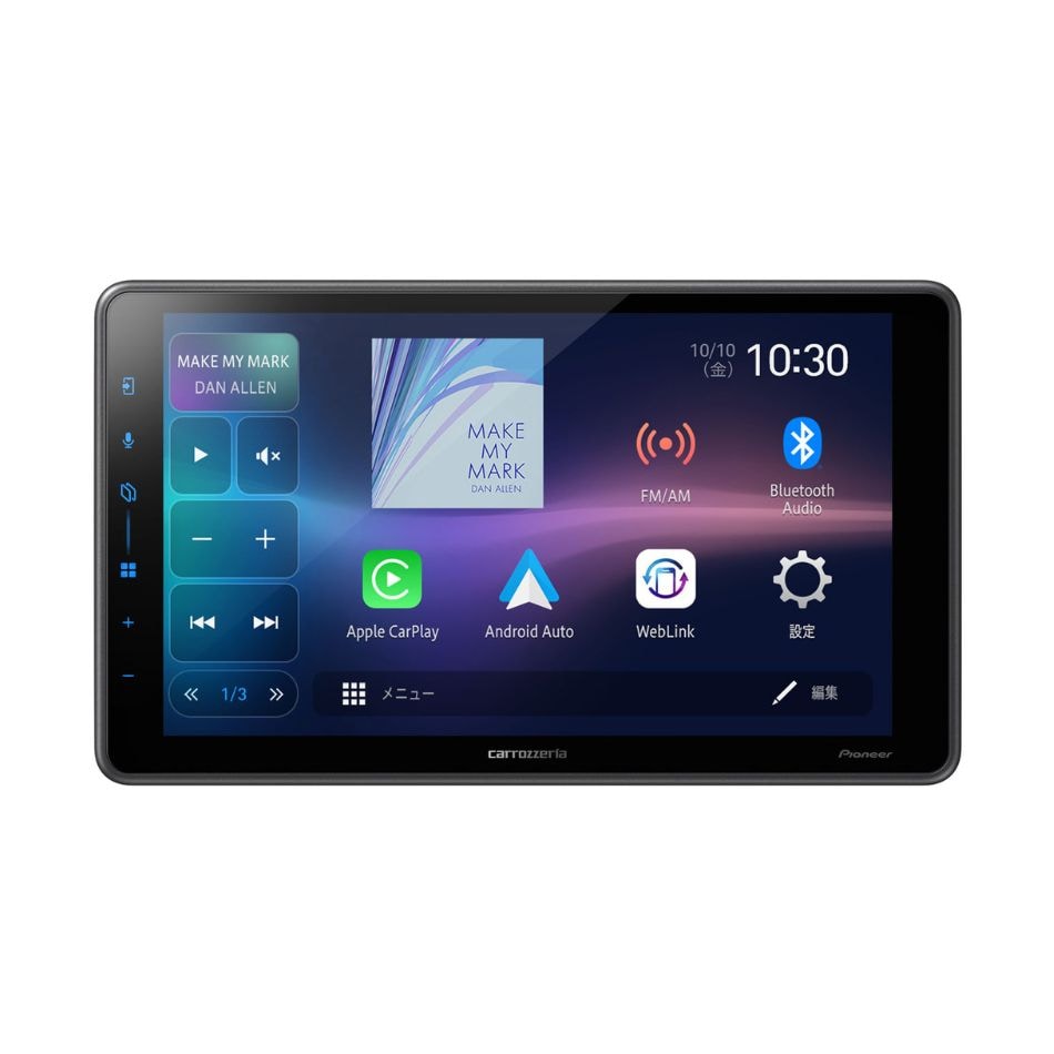 【新品 箱不良・シュリンク破れ品】Pioneer パイオニア 9V型 ワイドフローティングディスプレイオーディオ DMH-SF600