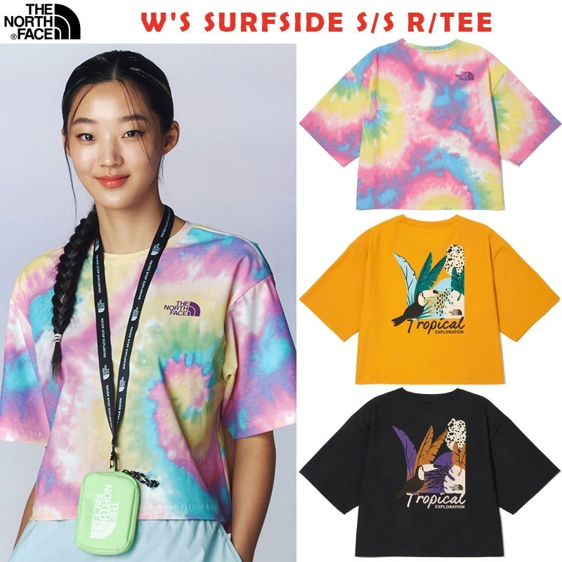 韓国正規品保証 関税負担なし NT7UN33J WS SURFSIDE S/S R/TEEデイリー 基本 着装 男子 女子 人気 韓国 ファッション 男女共用 アウトドア