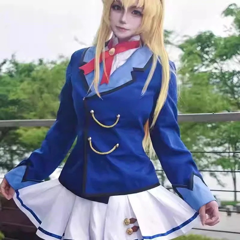 2点ご購入で2OO円OFF 大 アイドル イベントコス衣装 星宮ベリー ホンイェユメ 初代 制服 レディース コスプレ衣装