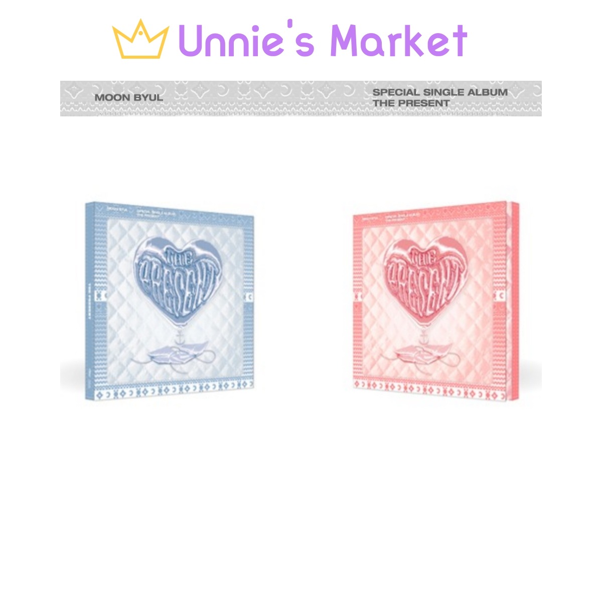 [SET] MOON BYUL(MAMAMOO) - THE PRESENT 1st Single Album