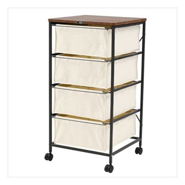 チェスト4段 アイボリー W43×D44×H84 MIP-574IV