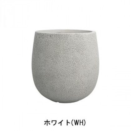 グリーンポット 植木鉢 グレイニー エッグ ホワイト 43cm GA-3143WH