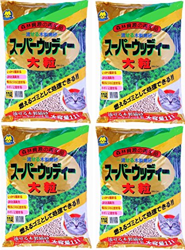 常陸化工 スーパーウッディー大粒 11L4個