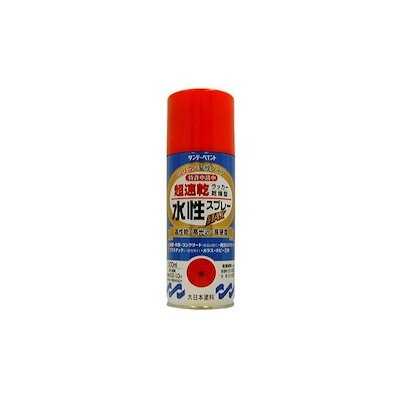 他サイト： サンデーペイント 4906754261680 水性ラッカースプレーＭＡＸ ３００ｍｌ 赤 300mL tr-8186376 アカの商品画像