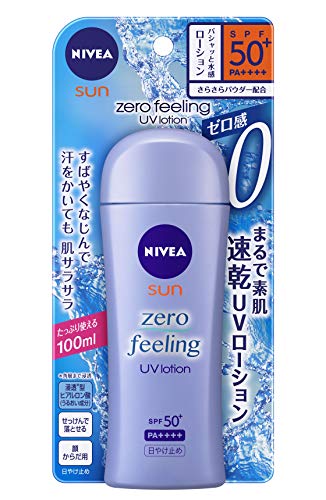 ニベアサン ゼロフィーリングUVローション 100ml 日焼け止め SPF50*/PA****