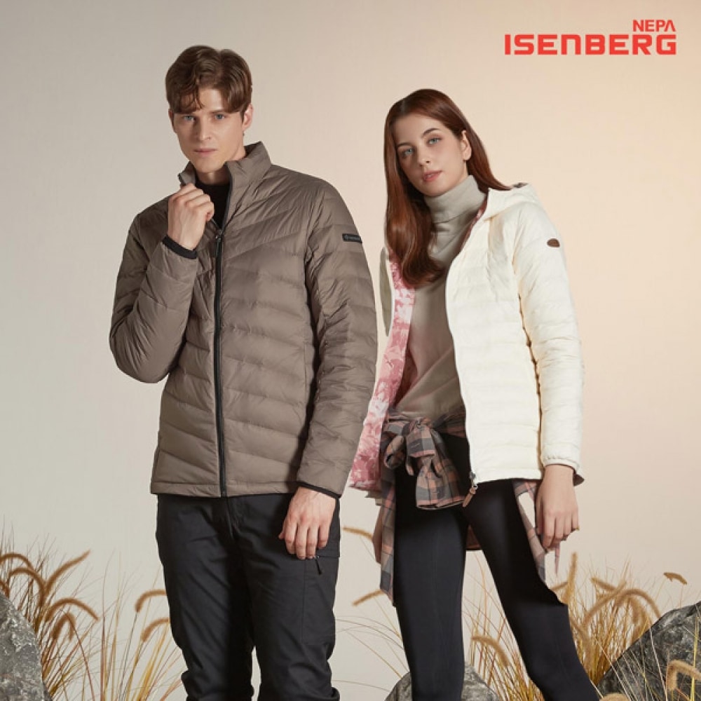 (エセンバック) 75 フラフ 25 ライトウェイトダウンジャケットメンズレディース 7種類1つ選択