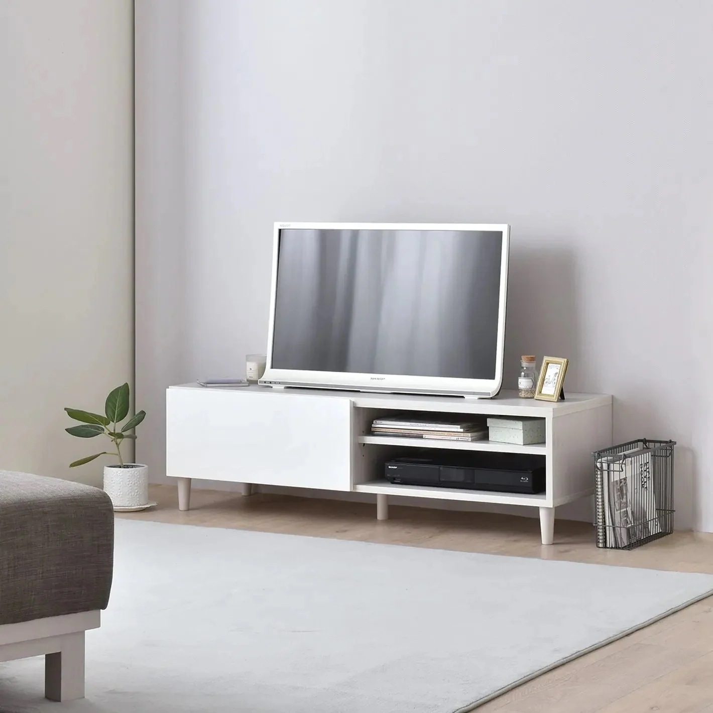[幅120cm] テレビ台 テレビボード TV台 ローボード 収納 32インチ 32型 モダン シンプル