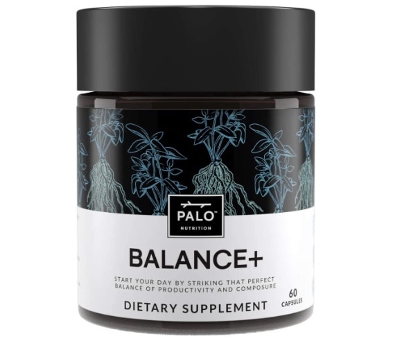 【Palo Natural　Balance 落ち着きとエネルギーサプリメント】60錠入 アシュワガンダ ロディオラ アストラガルス L-チロシンを配合 ナチュラルデイリーエネルギーブーストミックス