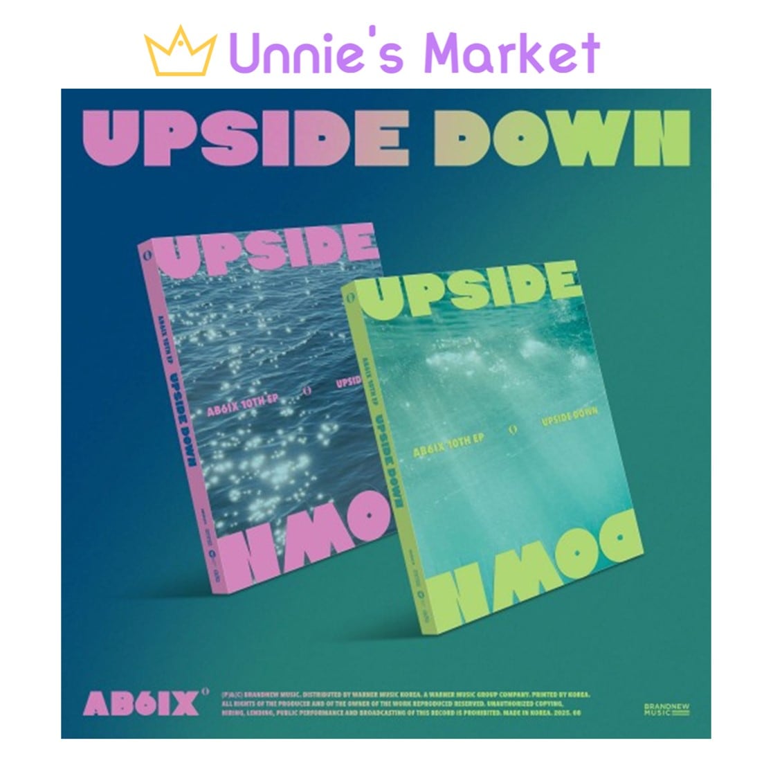 [SET] AB6IX [UPSIDE DOWN] Photobook VER. 10th EP Album