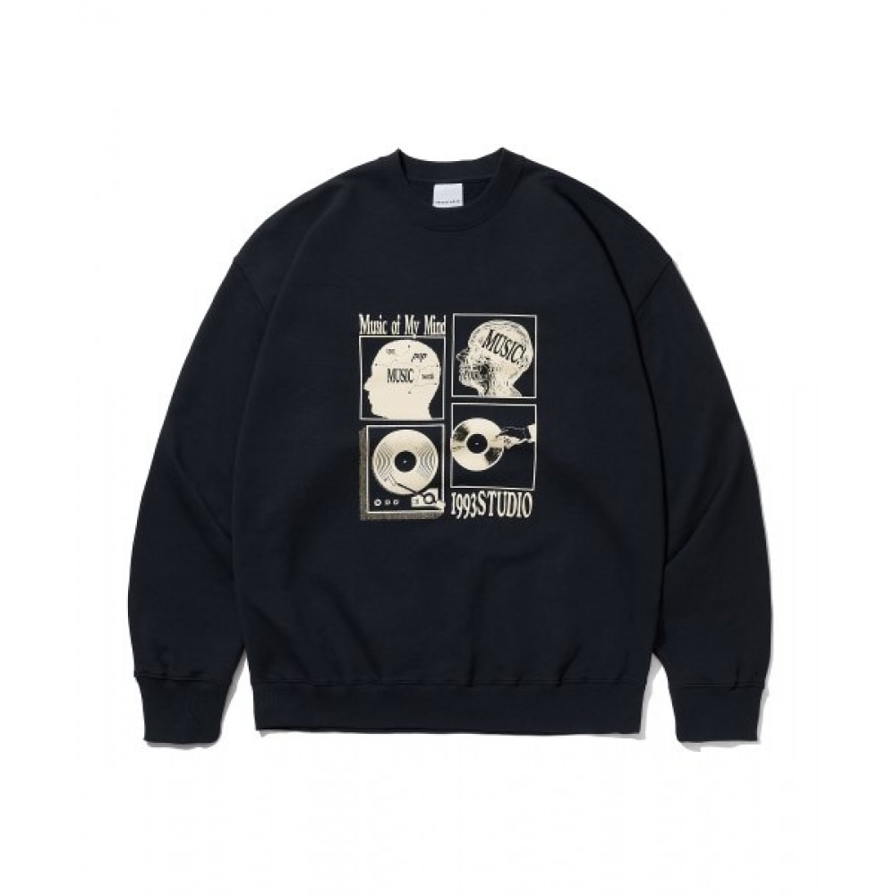 1993 スタジオレコーディングスタジオスウェットシャツ_ネイビー 7,893円