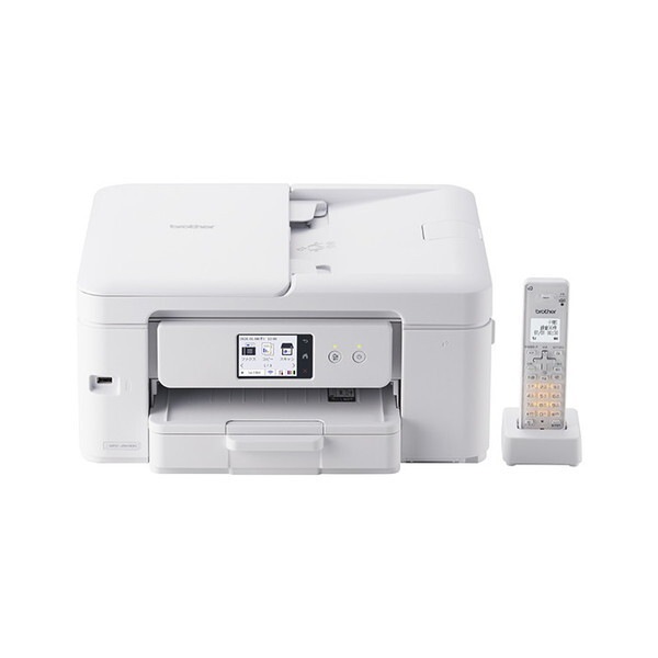 MFC-J943DN ホワイト プリビオ A4 インクジェット複合機 (FAX / コピー / スキャナ / コードレス子機1台付き) メーカー直送