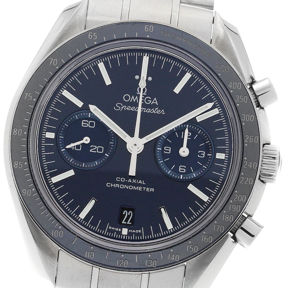 オメガ OMEGA 311.90.44.51.03.001 スピードマスター コーアクシャル 9300 2カウンター デイト 自動巻き メンズ 良品 _893503【中古】