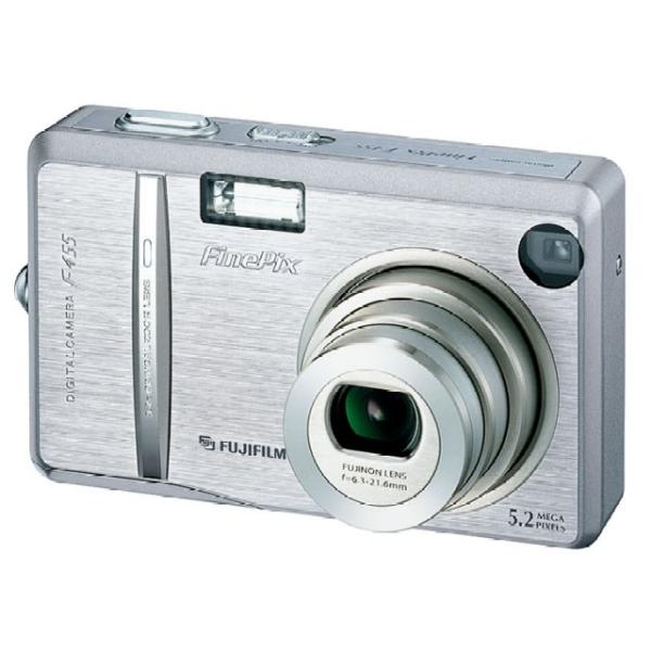 新品　FUJIFILM FinePix F455 S デジタルカメラ 「シルバー」 コンパクトで高性能！ 520万画素光学3.4倍ズーム2.0型液晶搭載