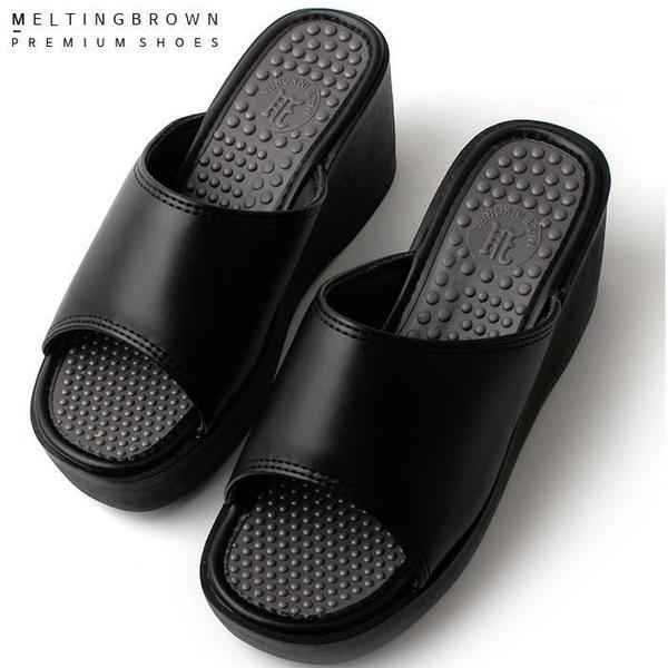 女性オフィススリッパ 看護師スリッパ 女性厚底スリッパ JA02