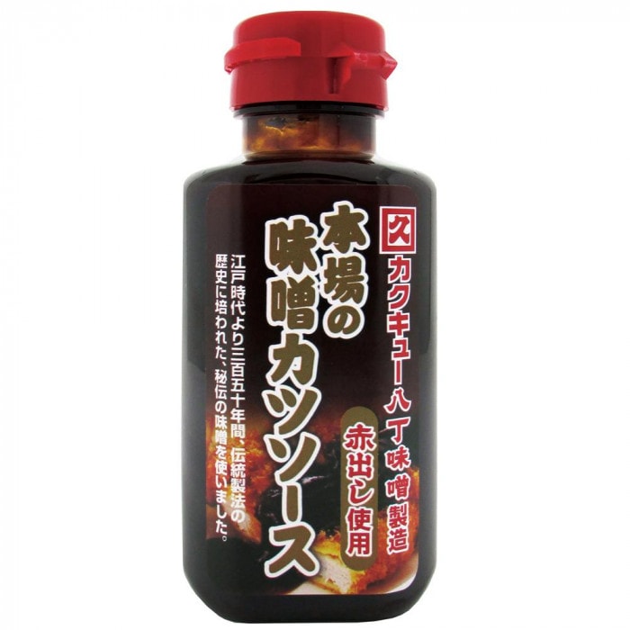 カクキュー八丁味噌 本場の味噌カツソース 180ml 12個セット