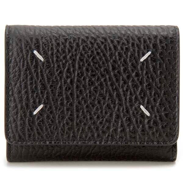 メゾンマルジェラ 三つ折り財布 ブラック SA3UI0010 P4455 T8013 ZIP COMPACT TRI FOLD BLACK BLACK (ブラック) 並行輸入品