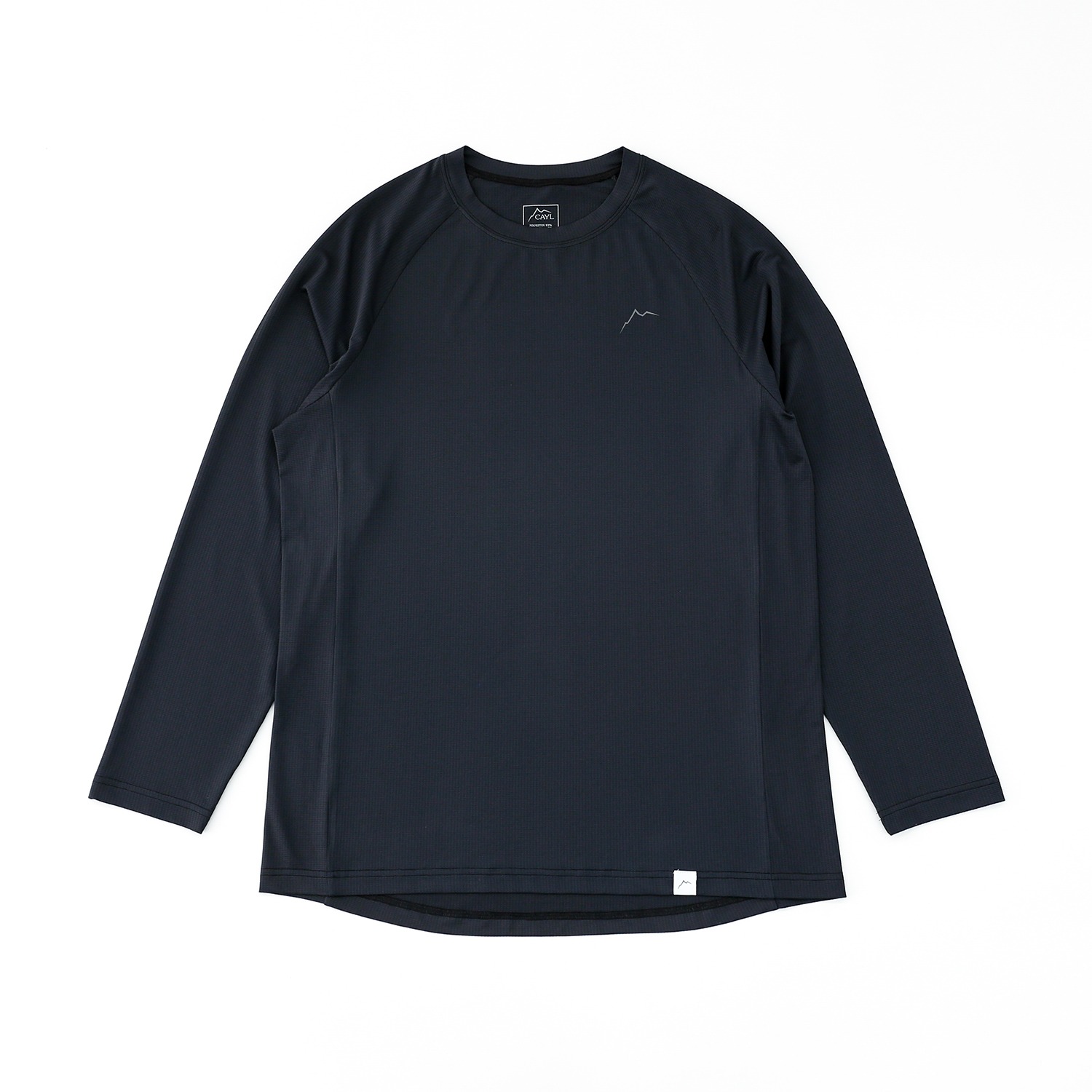 【CAYL】 25FW LOGO AIR LONG SLEEVE : BLACK