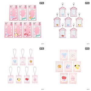 minini Cherry Blossom 4種 Photo card frame Holder Travel Tag Card case