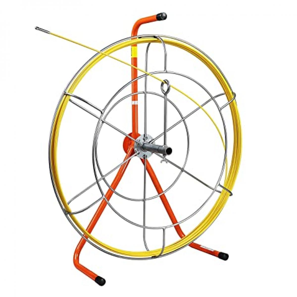 デンサン DENSAN ジョイント釣り名人スリム リールタイプ 30m ロッド＋フレーム JF-4330RS