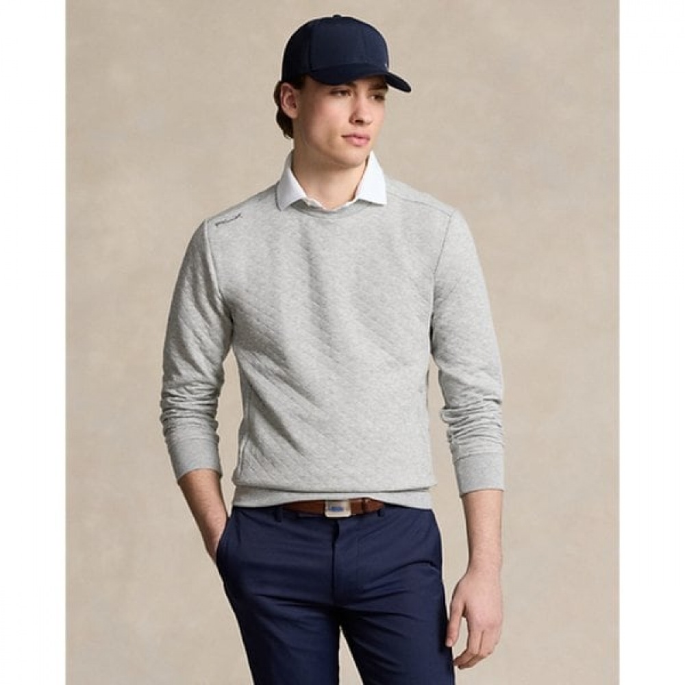 ポロ ゴルフ メンズ クラシックフィット キルト ダブルニット プルオーバー MNXGKNI16820218020