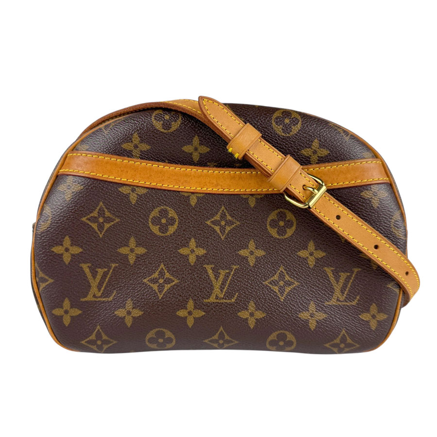 ルイ ヴィトン LOUIS VUITTON 斜め掛けショルダーバッグ モノグラム ブロワ モノグラムキャンバス ブラウン ゴールド レディース M51221 z6357