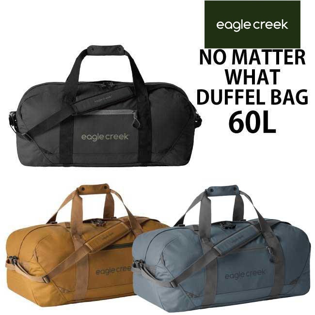 ボストンバッグ ノーマターワットダッフル 60L 大容量 軽量 防水 旅行バッグ トラベルバッグ アウトドア 折りたたみ コンパクト 出張 合宿 旅行用品