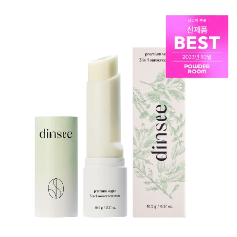 dinsee ディーンシー プレミアムヴィーガンスリーインワンサンスティック SPF50+PA++++ 10.5g