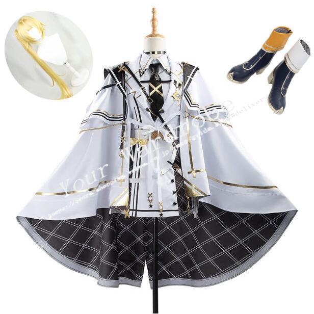 バーチャル YouTuber Vtuber 星川サラ 白軍服 新衣装 コスプレ衣装 コスチューム cosplay イベント 演出服 アニメ変装
