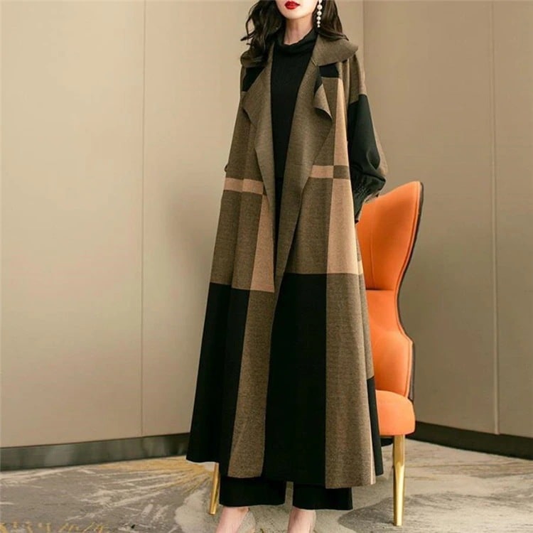 快適 秋冬 コート エレガント ロングトレンチコート 通勤 OL