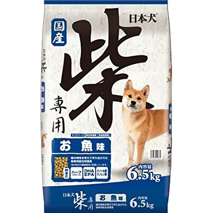 日本犬 ドッグフード お魚味 柴専用 6.5kg