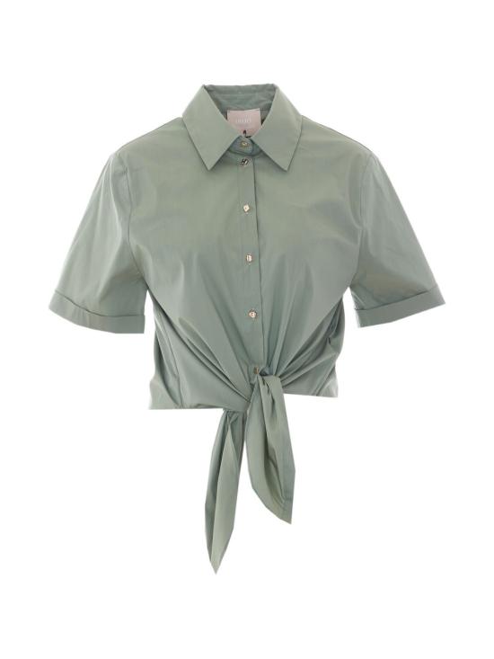 LIU JO Women Shirts CA6281 T297AP9639 Green peppermint