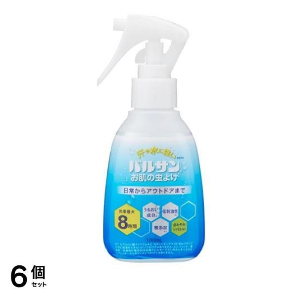 バルサン 汗に強い虫よけスプレー 100mL 6個セット