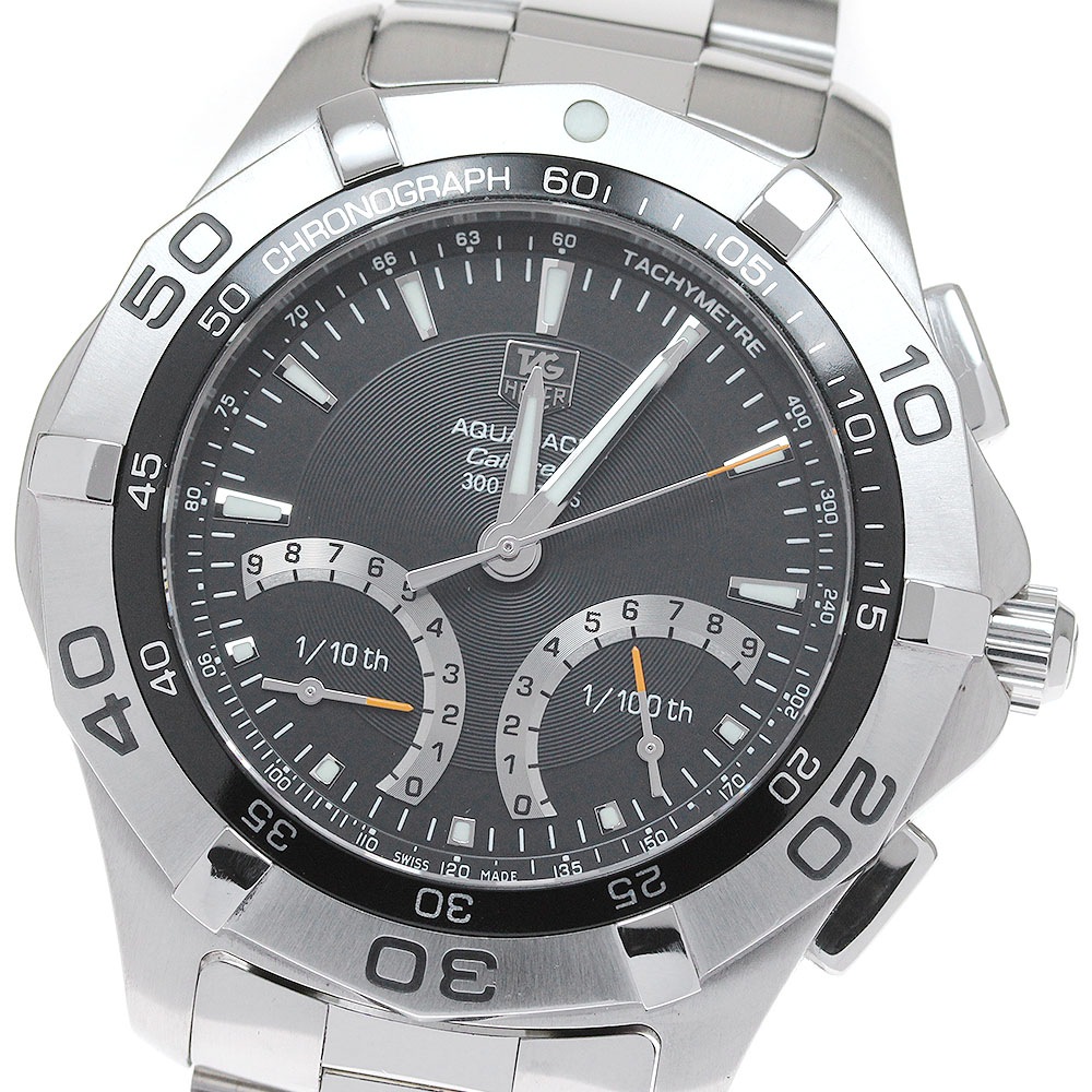 タグホイヤー TAG HEUER CAF7010 アクアレーサー キャリバーS クロノグラフ クォーツ メンズ 良品 _830109【中古】その他 ブランド腕時計