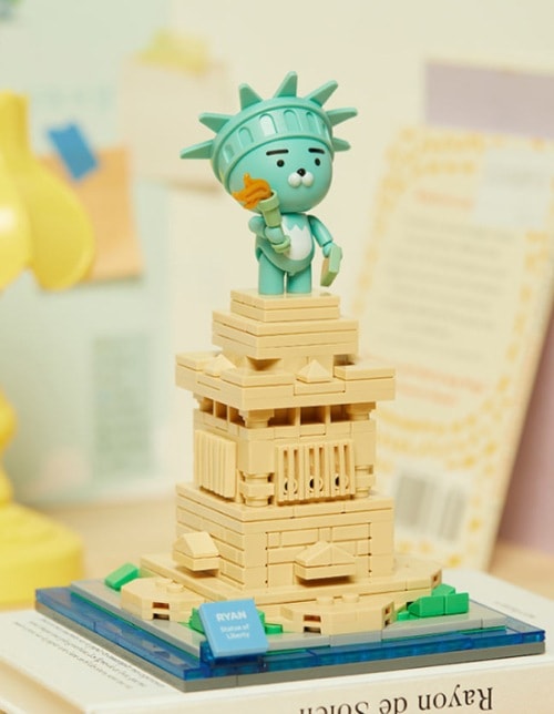 ブリックフィギュア自由の女神像_ライアン