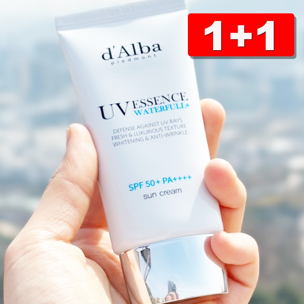 ウォータフルエッセンスサンクリーム [SPF50+/PA++++], 50ml, 2個