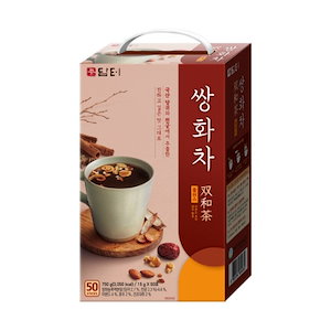 韓国伝統茶 双和茶 プラス 15g x 50T 健康茶 サンファ茶 スティック包装 韓方茶 韓国人気 お土産 お茶