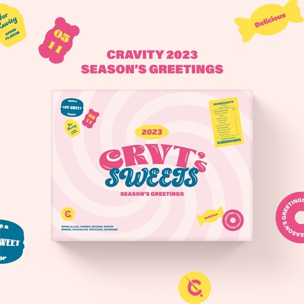 クラビティCRAVITY - 2023シーズングリーティングCRVTs SWEETS [未開封新品] 15,209円