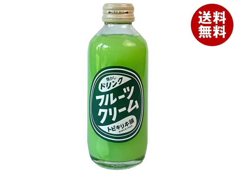 中元本店 フルーツクリーム 180ml瓶×30本入×(2ケース)