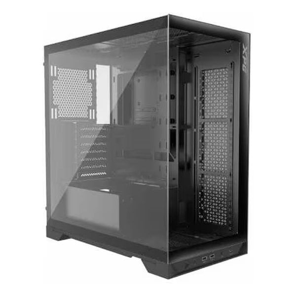 ピラーレスミドルタワーケース INVADER X ATX ブラック INVADERXMTWOF-BKCWW